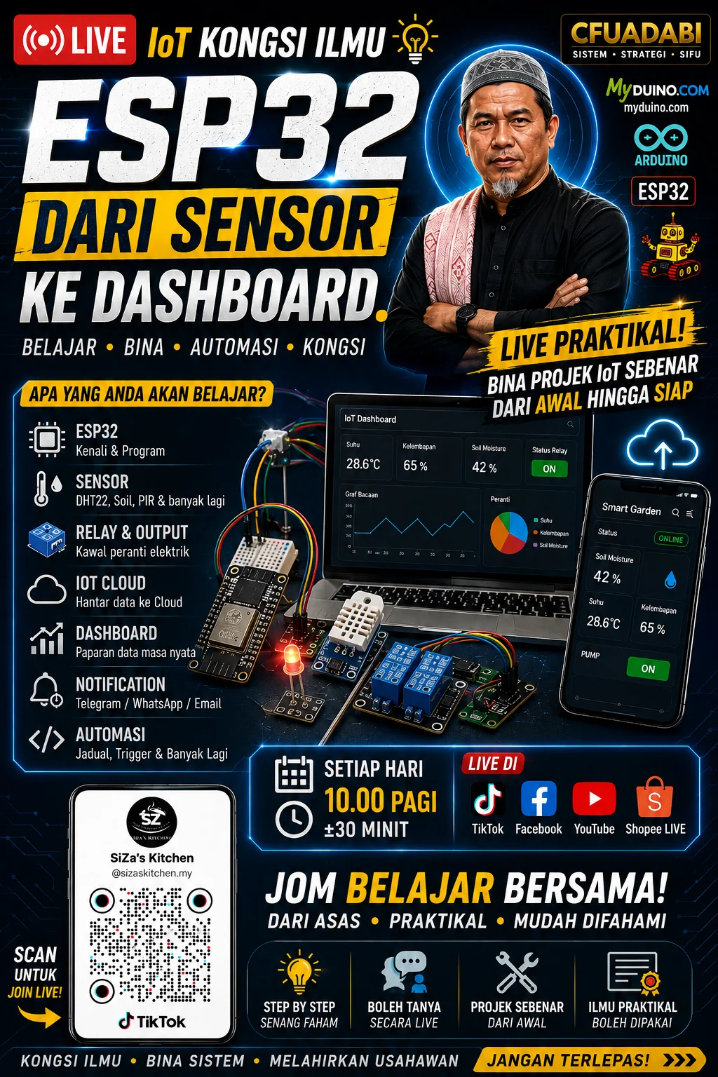 Live TikTok: IoT Kongsi Ilmu