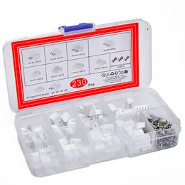 230 keping XH2.54 PH2.0 2P 3P 4P 5 pin 2.54mm2.0mmSet terminal elektrik industri, terminal kabel JST