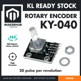Rotary Encoder KY-040 360 Degree Encoder Sensor Module High Precision Knob