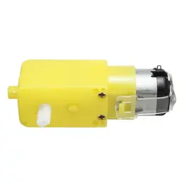 Motor Pengurangan Gear, Berpaksi tunggal, DC 3V-6V, Sesuai untuk Arduino dan Robot Kereta Pintar DIY