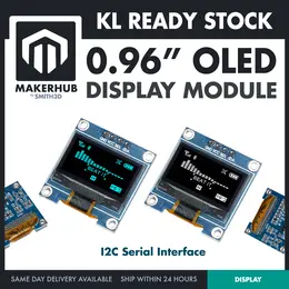 0.96‘ OLED Display Module Blue White Screen I2C IIC Serial 128X64 LCD Display Board