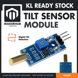 Tilt Sensor Module Ball Switch Angle Inclination Detection Board for Arduino Raspberry Pi DIY Robotics Projects