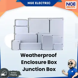 PVC| Weatherproof Enclosure Box IP56 Junction Box | PVC Electrical Box | Autogate | CCTV Cover Box