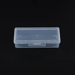 DiY persegi kecil jelas kotak simpanan plastik untuk kerajinan sulaman perhiasan penyimpanan rumah manik aksesori
