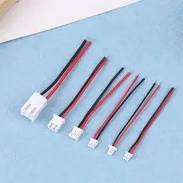10pcs mini kecil jst 1.0/1.25/1.5/2.0/2.54/3 . 96 mm ph 2 . 0 mm xh 2 . 54 mm 2 pin jantan betina penyambung jack plug wayar kabel